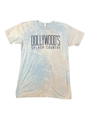 Dollywood’s Splash Country Women’s Medium Tie Dye Short Sleeve Shirt